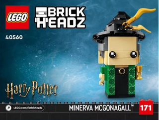 40560-Professors of Hogwarts - INSTRUCTIONS ONLY Instructions LEGO® Slightly Used Book 2