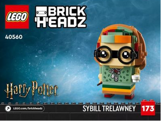 40560-Professors of Hogwarts - INSTRUCTIONS ONLY Instructions LEGO® Slightly Used Book 4