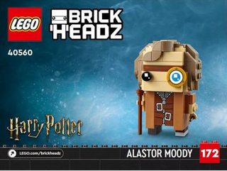 40560-Professors of Hogwarts - INSTRUCTIONS ONLY Instructions LEGO® Slightly Used Book 3