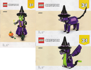 40562-Mystic Witch - INSTRUCTIONS ONLY Instructions LEGO®