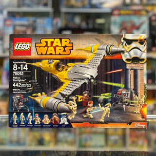 Naboo Starfighter, 75092 Building Kit LEGO® As-is, Incomplete (Read Condition Guide)