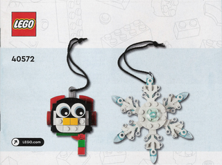 40572-Penguin & Snowflake - INSTRUCTIONS ONLY Instructions LEGO®
