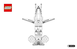40580-Blacktron Cruiser - INSTRUCTIONS ONLY Instructions LEGO®