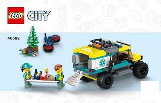 40582-4x4 Off - Road Ambulance Rescue - INSTRUCTIONS ONLY Instructions LEGO®
