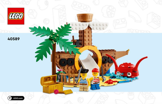 40589-Pirate Ship Playground - INSTRUCTIONS ONLY Instructions LEGO®