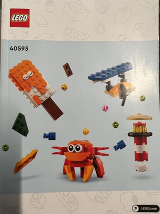 40593-Fun Creativity 12 - in - 1 - INSTRUCTIONS ONLY Instructions LEGO®
