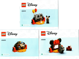 40600-Disney 100 Years Celebration - INSTRUCTIONS ONLY Instructions LEGO®