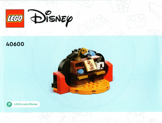 40600-Disney 100 Years Celebration - INSTRUCTIONS ONLY Instructions LEGO® Slightly Used Book 2