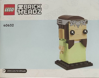 40632-Aragorn & Arwen - INSTRUCTIONS ONLY Instructions LEGO® Slightly Used Book 2