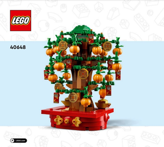 40648-Money Tree - INSTRUCTIONS ONLY Instructions LEGO®