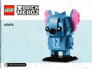 40674-Stitch - INSTRUCTIONS ONLY Instructions LEGO®