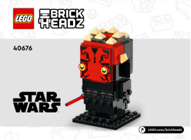 40676-The Phantom Menace - INSTRUCTIONS ONLY Instructions LEGO® Slightly Used Book 6