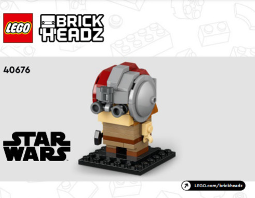 40676-The Phantom Menace - INSTRUCTIONS ONLY Instructions LEGO® Slightly Used Book 2