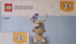 40691-Mythical Pegasus - INSTRUCTIONS ONLY Instructions LEGO® Slightly Used Book 2