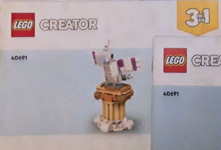 40691-Mythical Pegasus - INSTRUCTIONS ONLY Instructions LEGO® Slightly Used Book 3