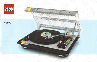 40699-Retro Record Player - INSTRUCTIONS ONLY Instructions LEGO®