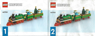 40700-Winter Holiday Train - INSTRUCTIONS ONLY Instructions LEGO®