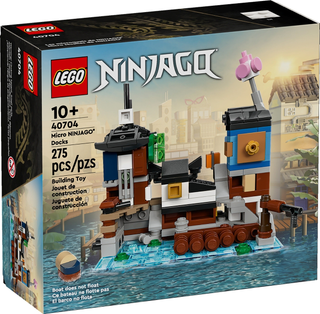 40704 - Micro Ninjago Docks - EMPTY BOX ONLY Empty Box LEGO®