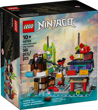 40706 - Micro Ninjago City Markets - EMPTY BOX ONLY Empty Box LEGO®