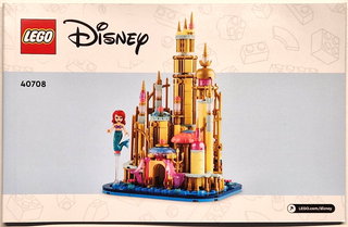 40708-Mini Disney Ariel's Castle - INSTRUCTIONS ONLY Instructions LEGO®