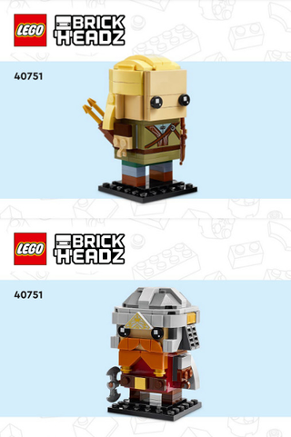 40751-Legolas & Gimli - INSTRUCTIONS ONLY Instructions LEGO®