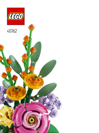40762-Mixed Flowerpot - INSTRUCTIONS ONLY Instructions LEGO®