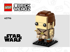 40796 - Revenge of the Sith Heroes & Villains - INSTRUCTIONS ONLY Instructions LEGO® Slightly Used Book 2