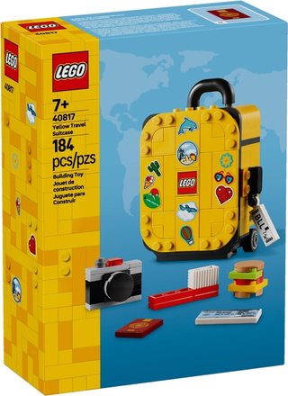 40817 - Yellow Travel Suitcase - EMPTY BOX ONLY