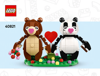40821 - Love Bears - INSTRUCTIONS ONLY Instructions LEGO®