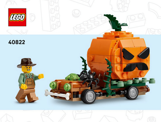 40822 - Jack-O'-Lantern Pickup Truck - INSTRUCTIONS ONLY Instructions LEGO®