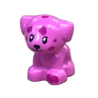 Dog, Mini Doll Style, Puppy with Magenta Spots, 69901pb04 - LEGO® Friends Animal