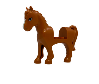 Dark Orange Horse, 93083C01PB01 LEGO® Animals LEGO®