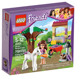 Olivia's Newborn Foal, 41003-1 - LEGO® Friends Set Building Kit LEGO®