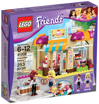 Downtown Bakery, 41006 Building Kit LEGO® As-is, Incomplete (Read Condition Guide)