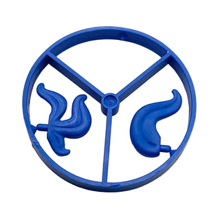 LEGO® Minifigure, Plume Feather Wheel, 3 on Spure, Part# 4502 Part LEGO® Blue Missing Small Plume Feather