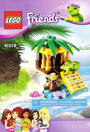 41019-Turtle's Little Oasis - INSTRUCTIONS ONLY Instructions LEGO®
