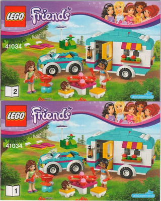 41034-Summer Caravan - INSTRUCTIONS ONLY Instructions LEGO®