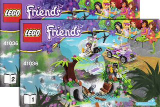 41036-Jungle Bridge Rescue - INSTRUCTIONS ONLY Instructions LEGO®