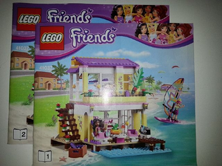 41037-Stephanie's Beach House - INSTRUCTIONS ONLY Instructions LEGO®