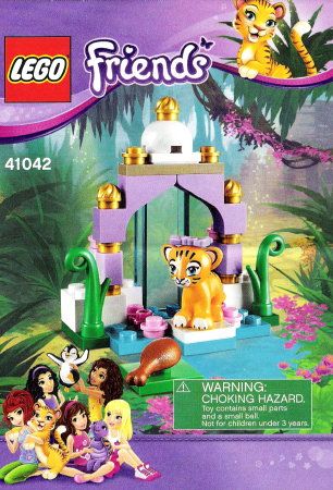 41042-Tiger's Beautiful Temple - INSTRUCTIONS ONLY Instructions LEGO®