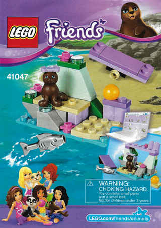 41047-Seal's Little Rock - INSTRUCTIONS ONLY Instructions LEGO®