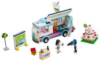 Heartlake News Van, 41056-1 LEGO® Friends Set Building Kit LEGO®