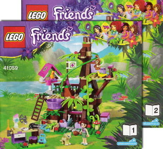 41059-Jungle Tree Sanctuary - INSTRUCTIONS ONLY Instructions LEGO®