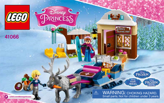 41066-Anna & Kristoff's Sleigh Adventure - INSTRUCTIONS ONLY Instructions LEGO®