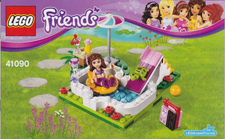 41090-Olivia's Garden Pool - INSTRUCTIONS ONLY Instructions LEGO®