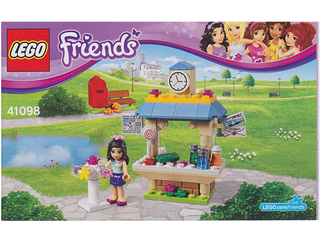 41098-Emma's Tourist Kiosk - INSTRUCTIONS ONLY Instructions LEGO®
