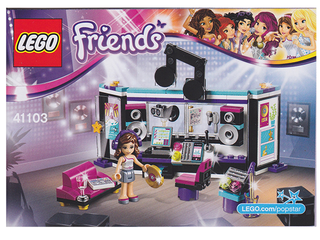 41103-Pop Star Recording Studio - INSTRUCTIONS ONLY Instructions LEGO®