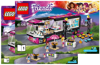 41106-Pop Star Tour Bus - INSTRUCTIONS ONLY Instructions LEGO®