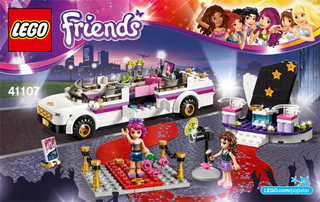 41107-Pop Star Limo - INSTRUCTIONS ONLY Instructions LEGO®
