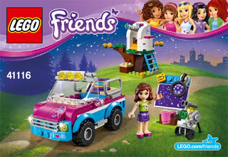 41116-Olivia's Exploration Car - INSTRUCTIONS ONLY Instructions LEGO®
